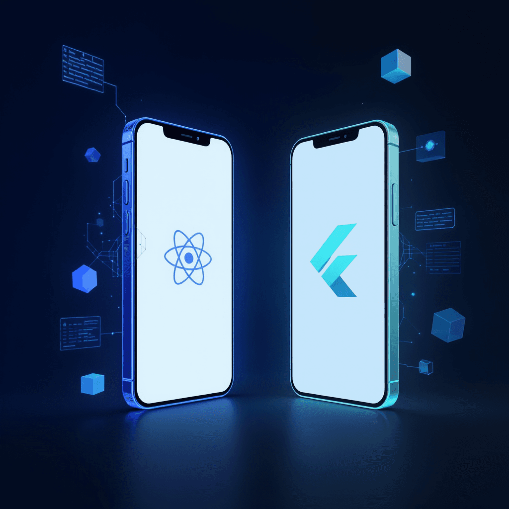 React Native vs Flutter 2025 : Le guide complet pour choisir (benchmarks, architecture, ROI)